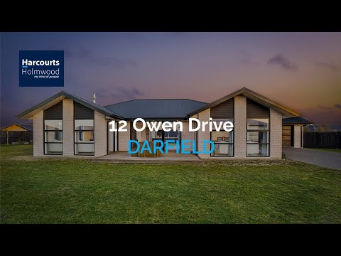 12 Owen Drive, Darfield, Canterbury, 3房, 2浴, House