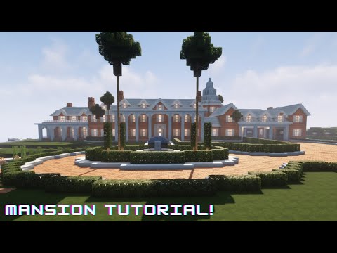 How to build an awesome Minecraft Brick Mansion! - Minecraft House tutorial