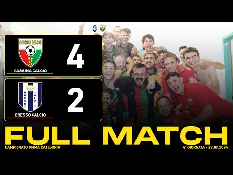Cassina Calcio - Bresso Calcio 4-2 | Full Match | Prima Categoria 2024/25
