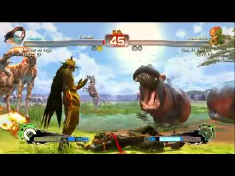 SSF4 jozhear as vega (Claw) vs Chat de Thunder (Dhalsim) Match 7