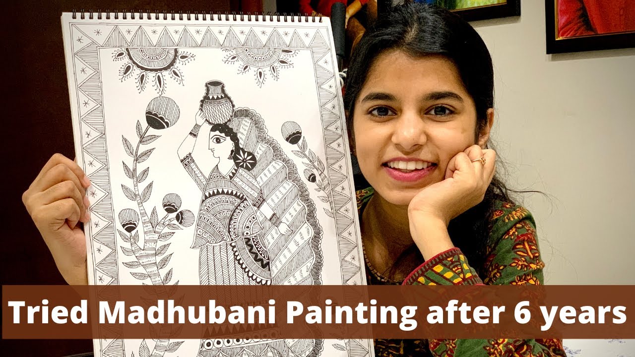 madhubani painting tutorial by maithili