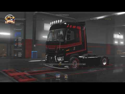 #ETS-2 #Мод Menci Cisten Renault T Range версия 1.1 для Euro Truck Simulator 2 (v1.35.x, 1.36.x)