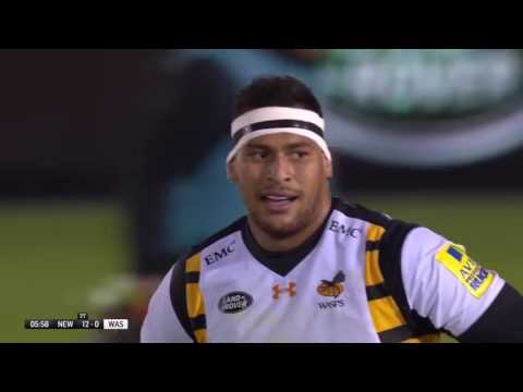 Aviva 2016 17  Premiership  Round 12   Newcastle Falcons vs London Wasps 30 12 16