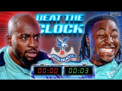 "HE'S CHEATED!" 😡 Jean-Philippe Mateta vs Eberechi Eze | Beat The Clock