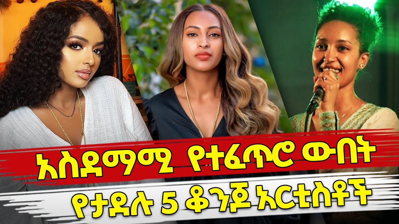 5 naturally beautiful Ethiopian artists FetanZena