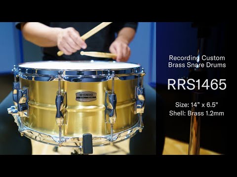 Малий барабан Yamaha Recording Custom Brass RRS-1465