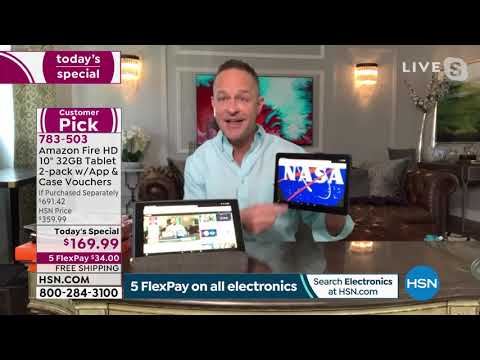 HSN | Electronic Connection featuring Amazon 10.03.2021 - 12 PM