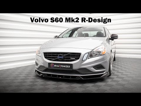 Volvo S60 Mk2 R-Design | Maxton Design Splitter Set | Presentation #139