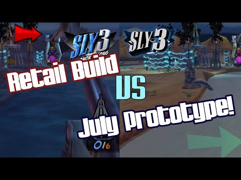 Is that really water? | Sly 3 July prototype comparison - The Claw