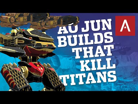 War Robots - Top Ao Jun Setups To Kill Titans | WR Max Gameplay