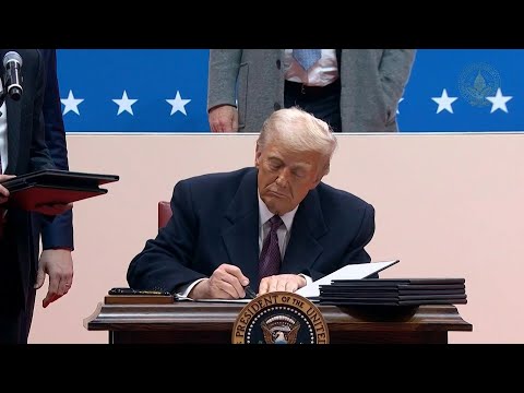 Trump signs order ending work from home for federal employees | AFP