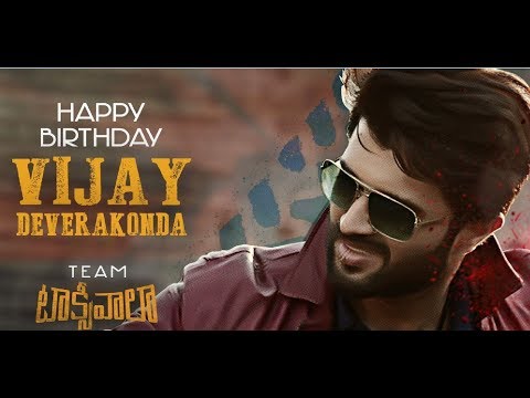 Birthday Wishes To  Vijay Deverakonda - Taxiwaala Movie Team - Priyanka Jawalkar, Malavika Nair
