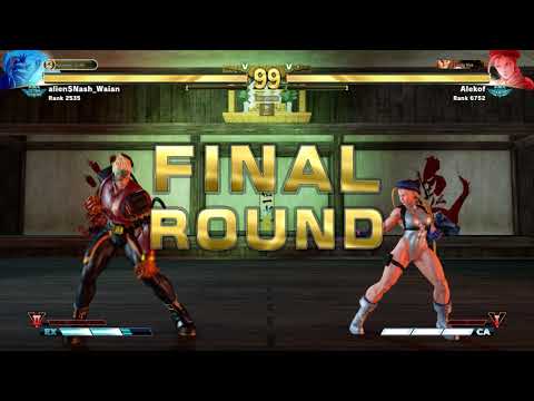 #Street Fighter V aliensnash_waian(nash) vs alekof(cammy)