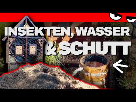 Video Thumbnail: GARTEN-UPDATE - Wurzelhölle, Schuppenabriss & Wassermangel | Lauri Lastelt