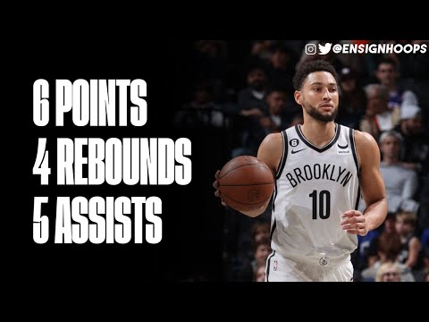 Ben Simmons Brooklyn Nets Debut vs Philadelphia 76ers | Highlights | October 3, 2022