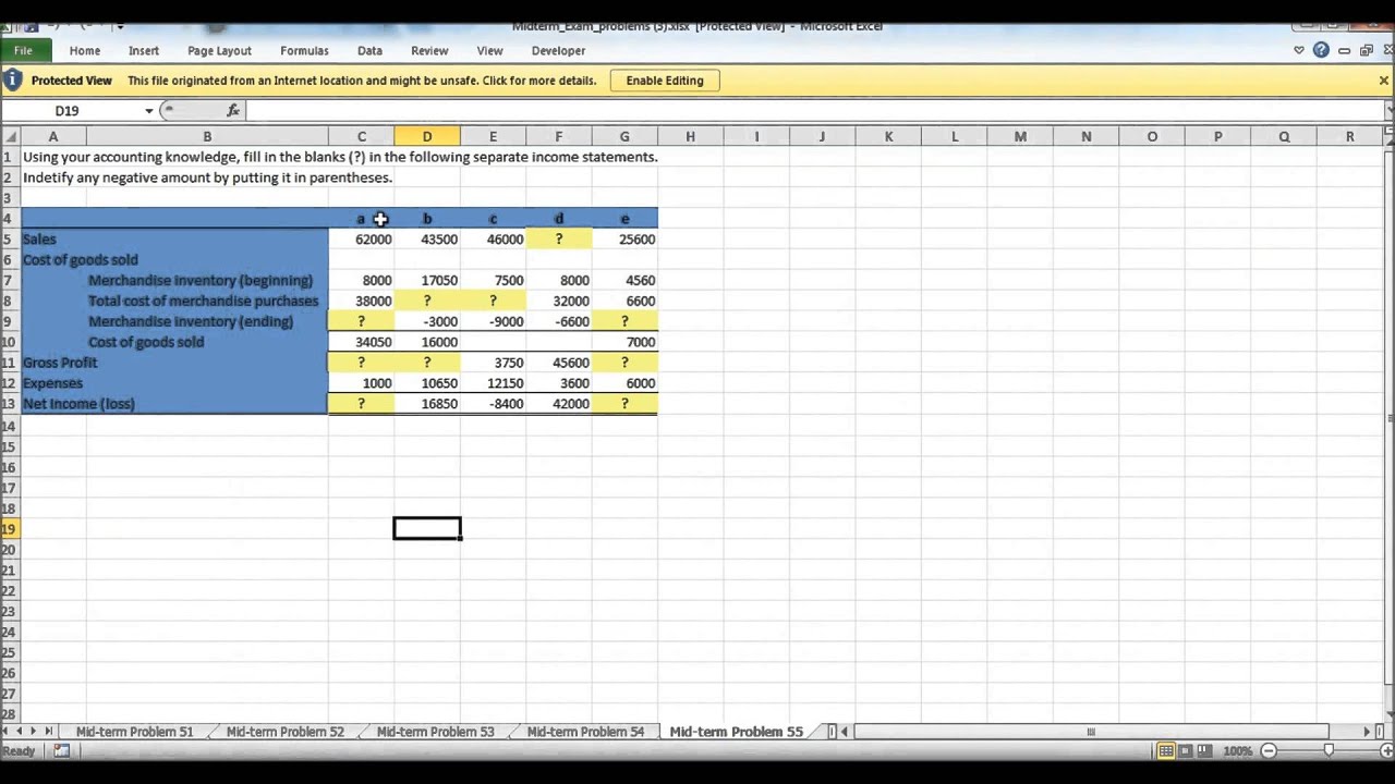 BA 211 Midterm guide