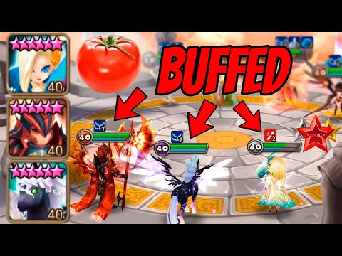 🍅Tomato🍅 plays with his BUFFED Monsters (Laika|Alexandra|Laima) in Summoners War