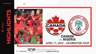 HIGHLIGHTS: CanWNT vs. Nigeria, Game 2 (April 11, 2022)
