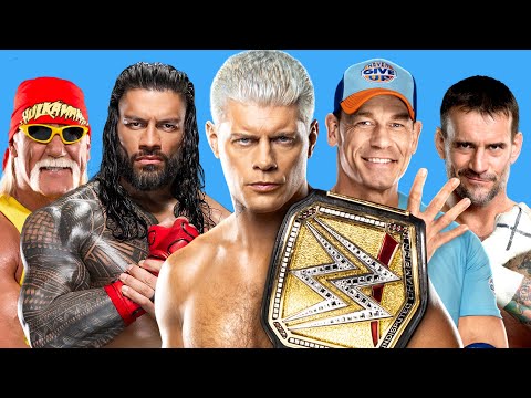 I Put 30 WWE Champions In A Gauntlet Match!