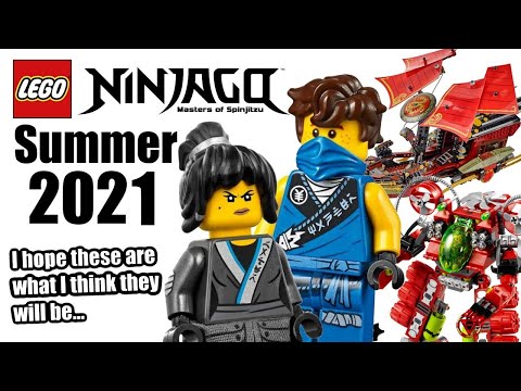 LEGO Ninjago Summer 2021 sets list! POTENTIALLY excited. 😅