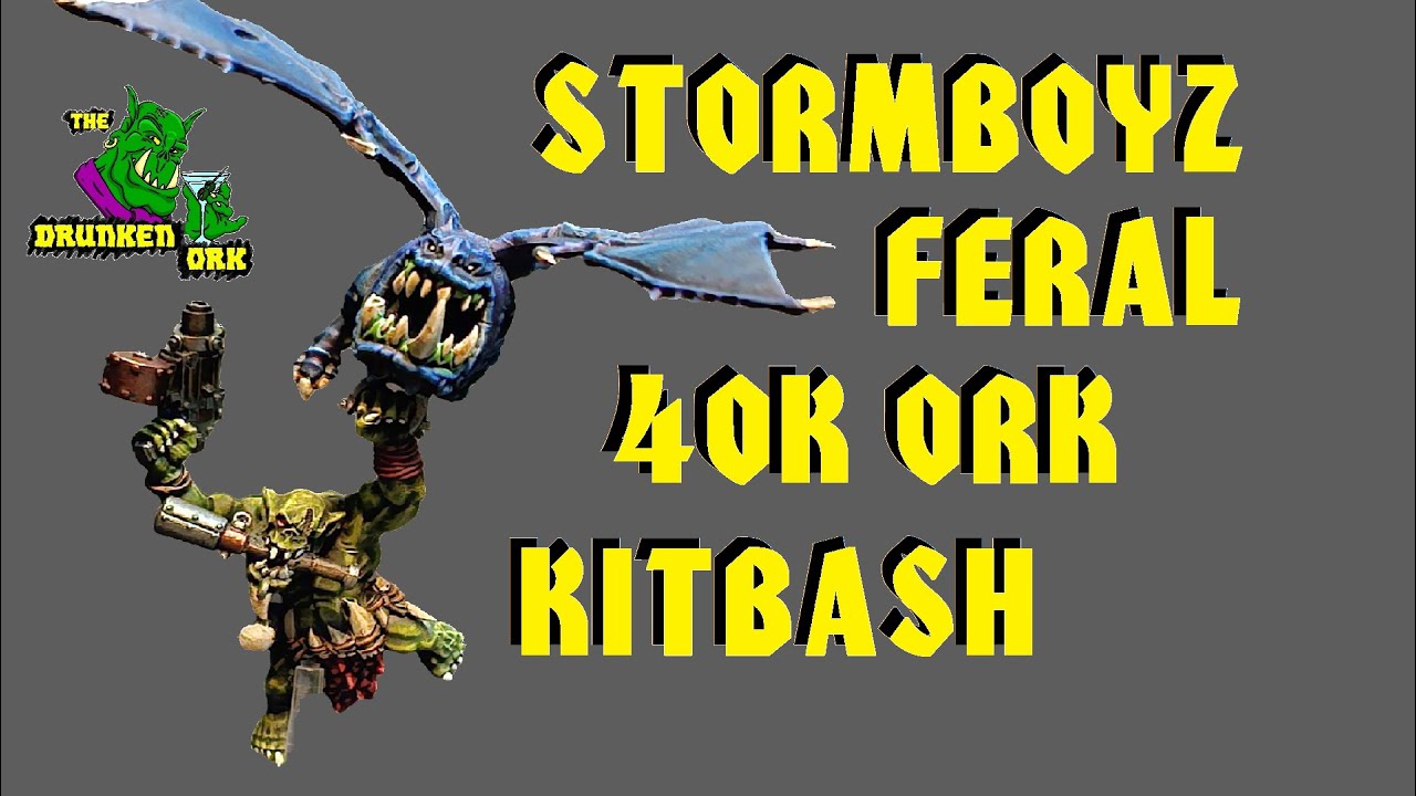 Ork Beast Snagga Stormboyz Kitbash