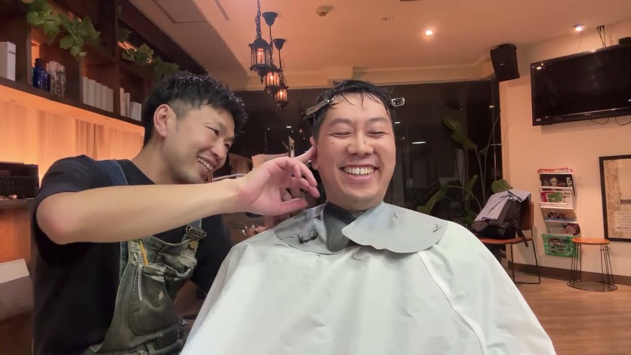 【スペシャルゲストをヘアカット】【札幌美容室】