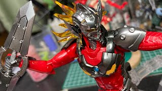 ULTRAMAN SUIT TAROウルトラマンスーツタロウをランナー塗装して作るライブ配信②下半身と武器