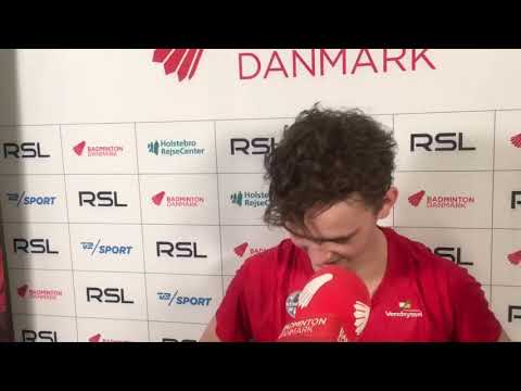 Magnus Johannesen skaber sensation: Slår Anders Antonsen ud af RSL DM 2020