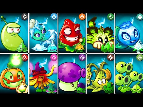 Random 10 Plant & Mint Battlez - Which Pair Plant Will Win? - PvZ 2 Team Plant vs Team Plant