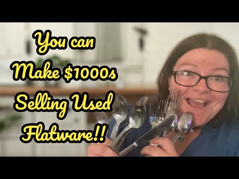 Stainless Steel Flatware/Silverware that Sells for BIG MONEY!!