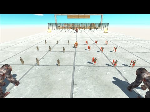 Destroy The Prison with Animals - Animal Revolt Battle Simulator