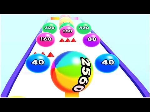 ball Master Ball Run 3D ball run 2048 - Gameplay Walkthrough - Levels 21-40