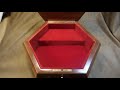XL SORRENTO INLAID LOCKING MUSICAL JEWLERY BOX W REUGE 36 NOTE MVMT THE CLOSER I GET TO YOU