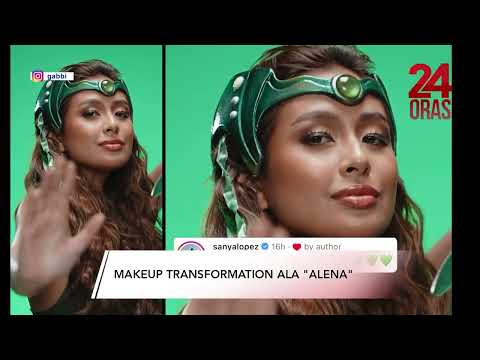 Gabbi Garcia, nag-transform bilang Sang'gre Alena sa trending makeup challenge 24 Oras