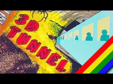 3D Tunnel  (1983) - Psychedelic train-dodger