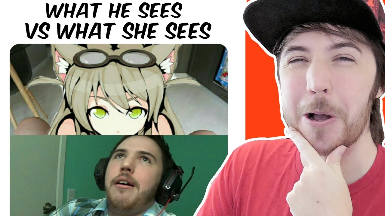 WHAT A 2D WAIFU SEES vs WHAT YOU SEE - Lost Pause Reddit