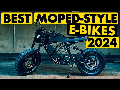 TOP 10 BEST MOPED STYLE ELECTRIC BIKES OF 2024