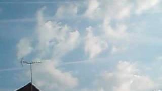 Chemtrails over Tenterden,Kent 25/06/10 06:00hrs part 4