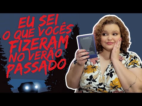 FINALMENTE EU LI O LIVRO EU SEI O QUE VOCS FIZERAM NO VERO PASSADO | Sem Spoiler | Pets e Livros