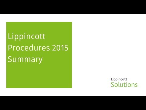 Lippincott Procedures 2015 Summary