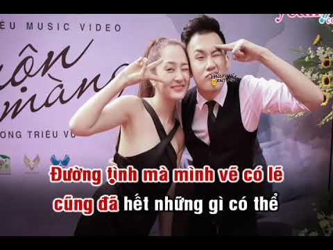 EM LỠ THÔI À KARAOKE TONE NỮ BEAT CHUẨN   #ELTA   Dương Triệu Vũ , Bảo Anh