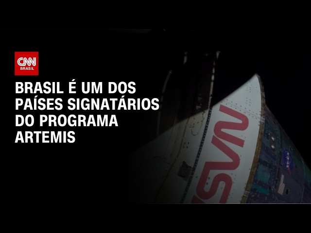 Brasil é um dos países signatários do programa Artemis II, da Nasa | CNN PRIME TIME