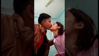 Desi romance couple kissing scene 😘 😘 😘