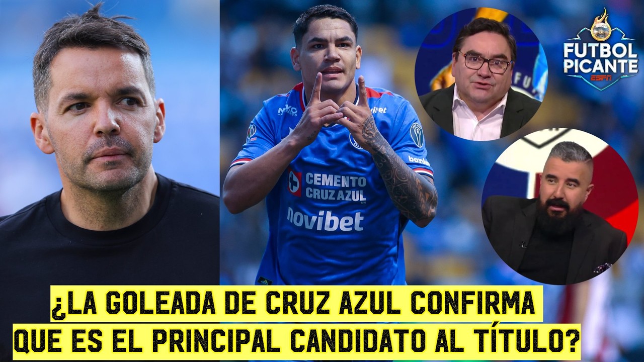 LA MÁQUINA de LARCAMÓN ARRASA. CRUZ AZUL GOLEÓ y sigue mandando en el CLAUSURA 2026 | Futbol Picante