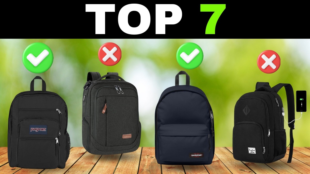✅ 7 Best Backpacks for College Students [2026] 🎒 Best Laptop Bags for High School & University