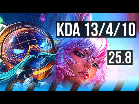 CORKI vs QIYANA (MID) | 13/4/10 | NA Challenger | 25.8