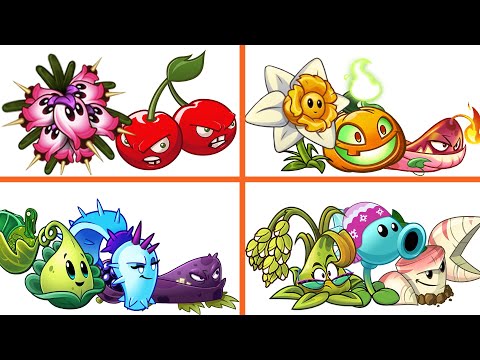PvZ 2 4 Super Team Plants Vs Team Zombies Part 75 - Team So OP !!!
