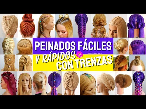 Peinados con tranzas para niñas: fiestas, bodas, celebraciones...