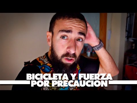 HOY BICI Y FUERZA ➡ POR PRECAUCION 😅