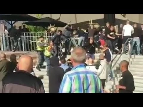 C3 AIK - FK Željezničar Sarajevo trouble in Solna